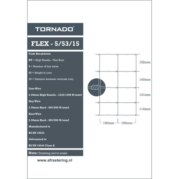 Tornado gaas HT5/53/15  (50 meter)
