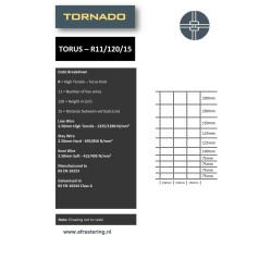 Tornado gaas R11/120/15 (100 meter of 250 meter)