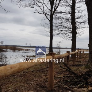 Natuurlijke afscheiding Post en Rail Natuurlijke afscheiding Post en Rail