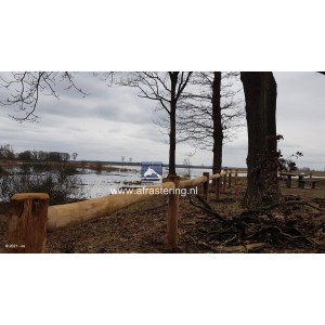 Natuurlijke afscheiding Post en Rail Natuurlijke afscheiding Post en Rail